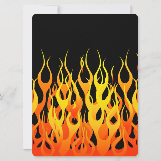 Carte Graphique Flames Hot Racing (Devant)