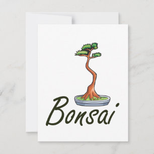 Carte Graphique littéraire Bonsai