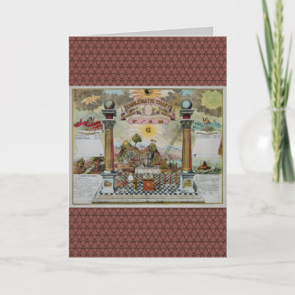 Carte Graphique maçonnique 2