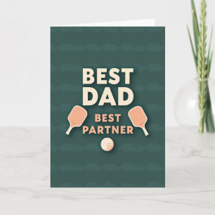 Carte Graphique Meilleur Papa Sarcelle
