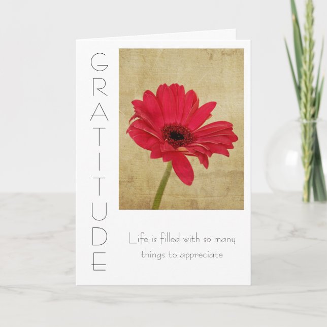 Carte Gratitude Inspiration (Devant)