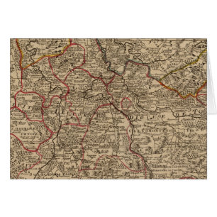 Carte gravée de France
