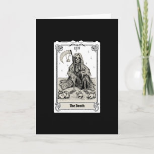 Carte gravure tarot de la mort XIII