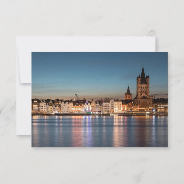 Carte Great Saint Martin Church Cologne (Devant)