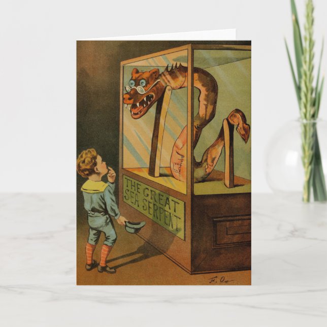 Carte "Great Sea Serpent" (Devant)
