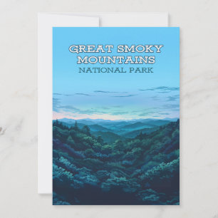 Carte Great Smoky Mountains National Park Tennessee