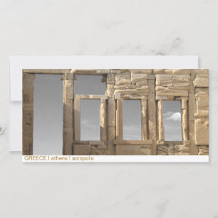 Carte GRÈCE I Athènes I acropole