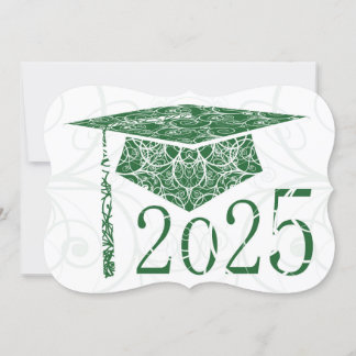 Carte Green and White Floral Casquette 2025