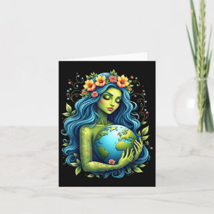 Carte Green Mother Jour des terres Gaia Sauvez notre pla
