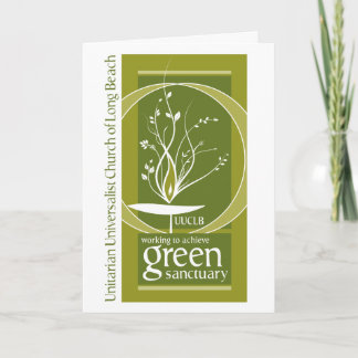 Carte Green Sanctuary Greeting Cards