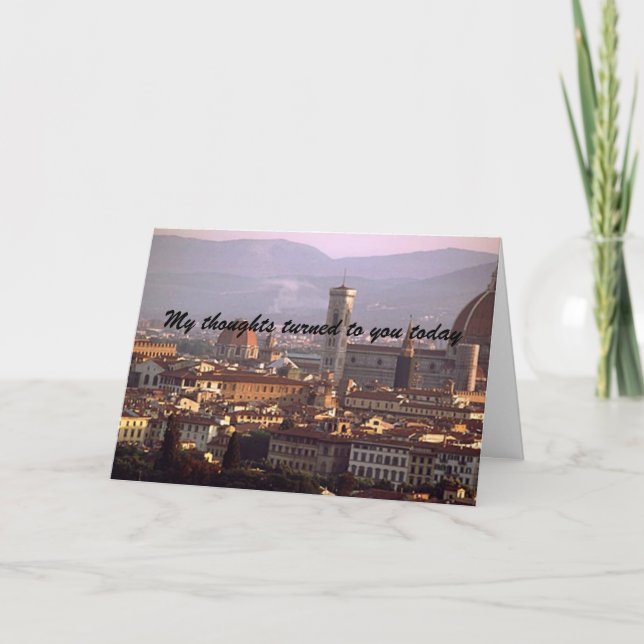 Carte Greeting (Devant)