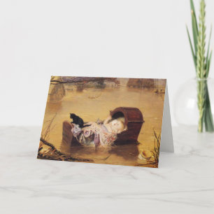 Carte Greetingcard Avec John Everett Millais Peinture