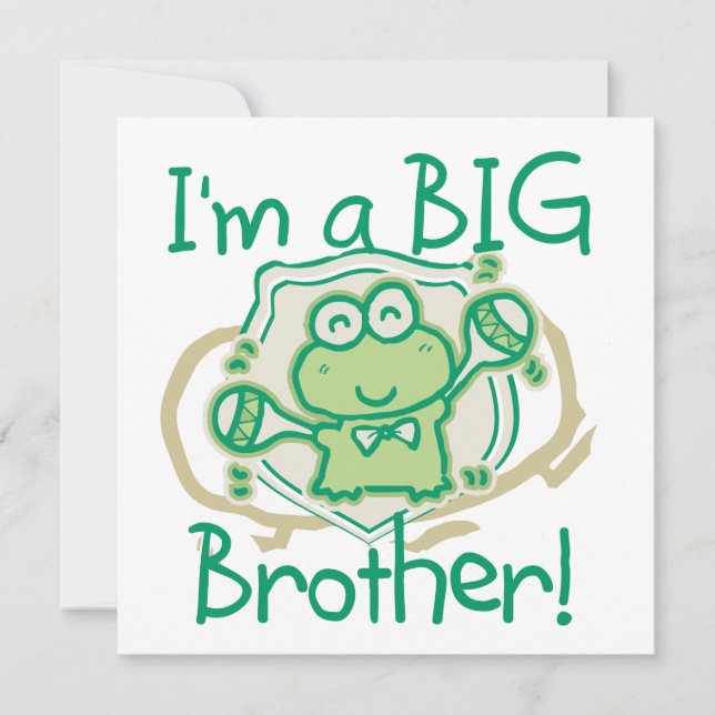 Carte Grenouille Big Brother (Devant)
