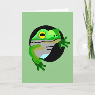 Carte Grenouille verte