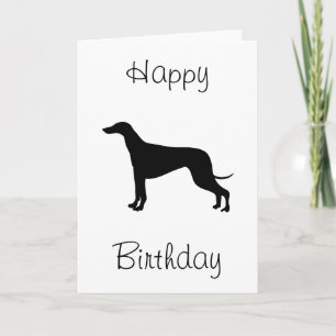 Carte Greyhound Joyeux anniversaire