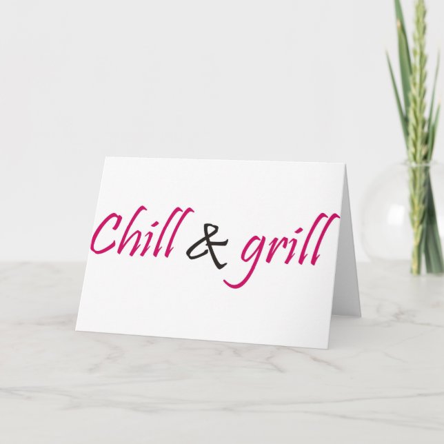 Carte Grill (Devant)