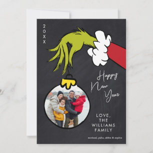 Carte Grille   Bonne année - Photo de vacances