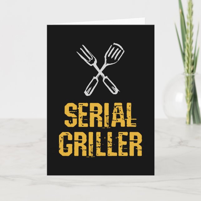 Carte Griller série Grill Barbecue maître Grill (Devant)