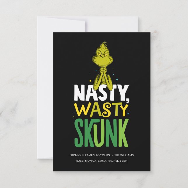 Carte Grinch | Sale Putoir Puant (Devant)