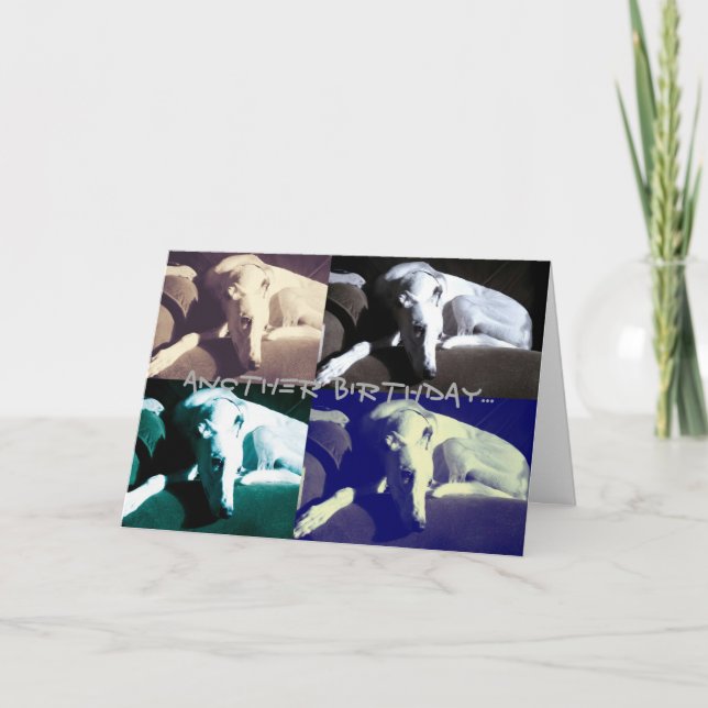 Carte Grise anniversaire (Devant)