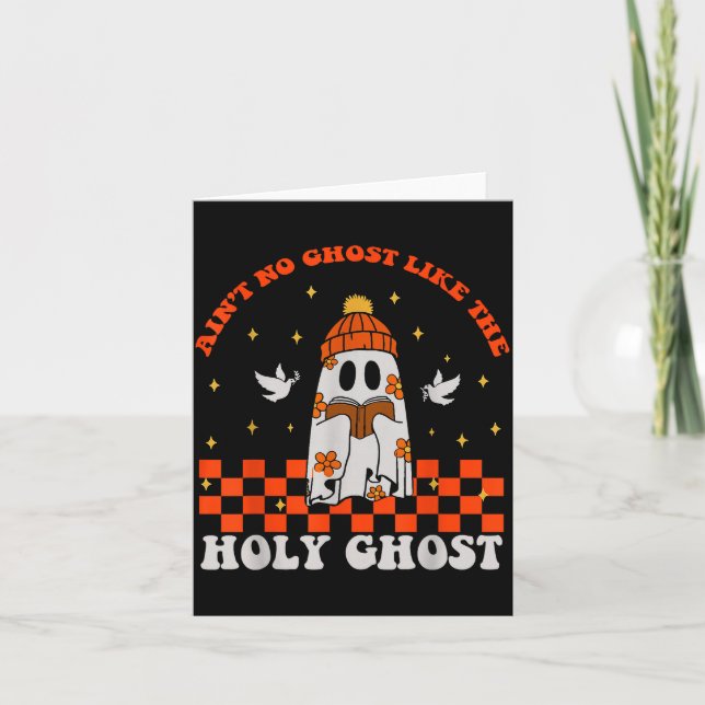 Carte Groovy Ain't No Ghost Like The Holy Christian Hall (Devant)