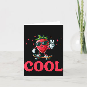 Carte Groovy So Berry Cool Fruit Lover Saison Fraise