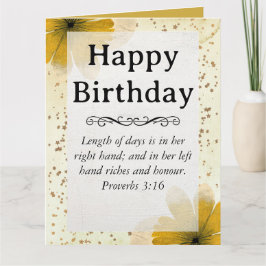 Carte Gros Anniversaire Maman Fleurs Jaunes Texte script