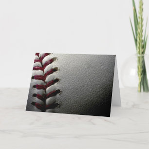 Carte Gros plan de base-ball