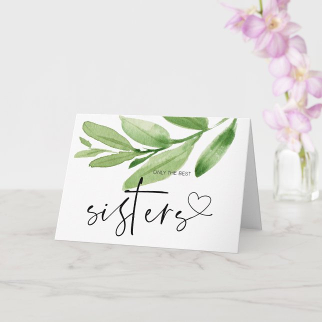 Carte Grossesse Bébé Révéler Cadeau Pour Ma Soeur Nouvel (Orchidée)
