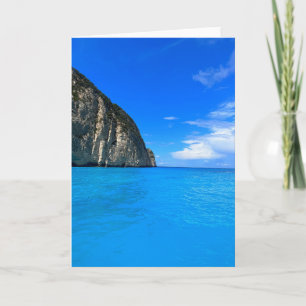 Carte Grottes bleues Zakynthos Grèce