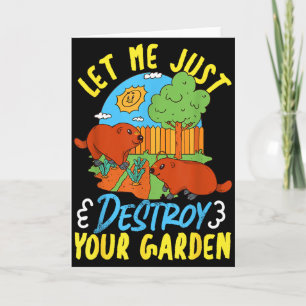 Carte Groundhog_ Laissez-Moi Détruire Votre Jardin