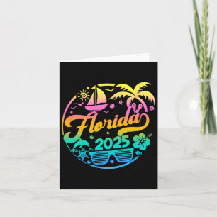 Carte Groupe assorti de plage pour vacances familiales e