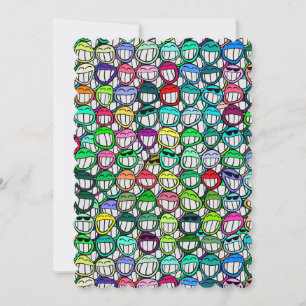 CARTE GROUPE D'FACES COOL