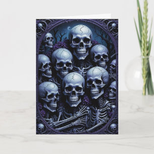 Carte Groupe Selfie Halloween