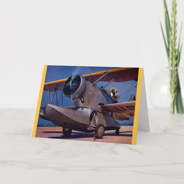 Carte Grumman F-2, 1939 (Devant)