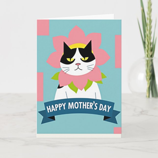 Carte Grumpy Cat Mothers Day Card (Devant)