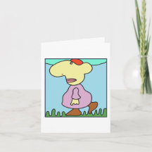 Grumpy Goes Walking Card de Denis Gaston Art