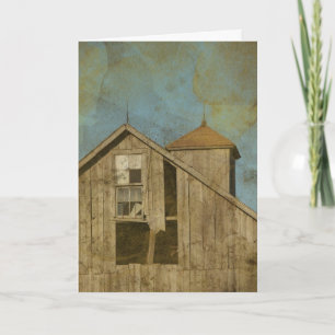 Carte Grunge Barn