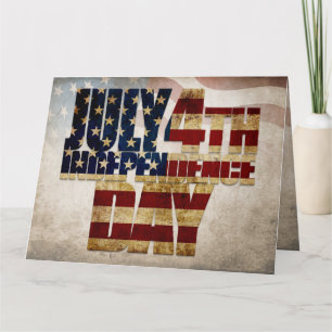 Carte Grunge USA juillet 4 Juillet Indépendance Graphiqu