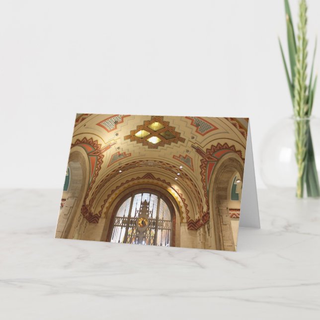 Carte Guardian Building, Detroit, Michigan Card (Devant)