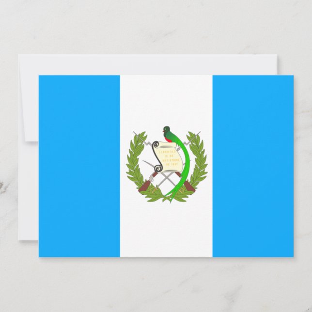 Carte Guatemala (Devant)