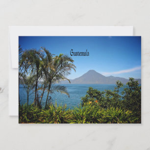 Carte Guatemala, le magnifique paysage naturel,