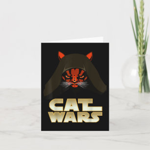 Carte Guerres de chats - Chat drôle