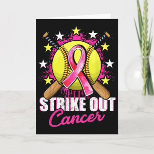 Carte Guerrière Contre le Cancer du Sein Ruban Rose Soft
