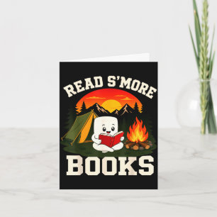 Carte Guimauve de S'mores au feu de camp