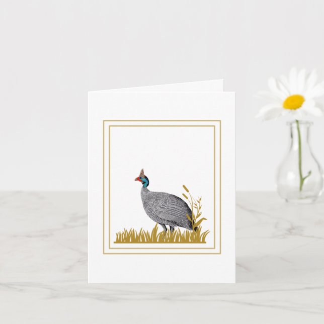 Carte Guinée Fowl (Petite plante)