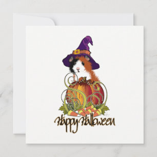 Carte Guinée Pig 'n Halloween Citrouille