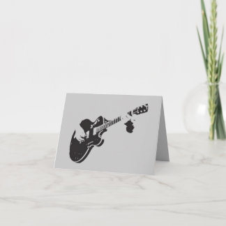 Carte Guitare -