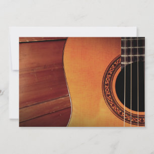 Carte Guitare acoustique
