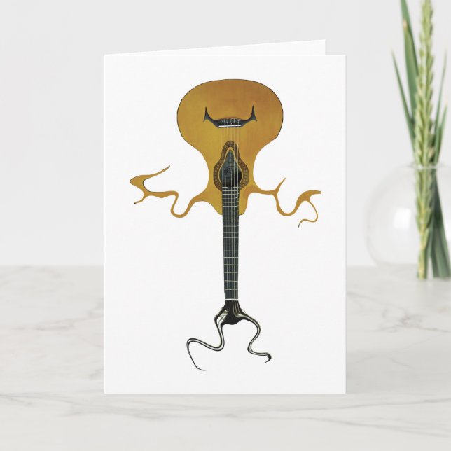 Carte Guitare fantôme (Devant)